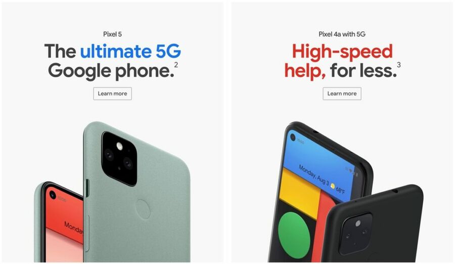 Google Pixel 4a 5G and Pixel 5 dual SIM 01f9c